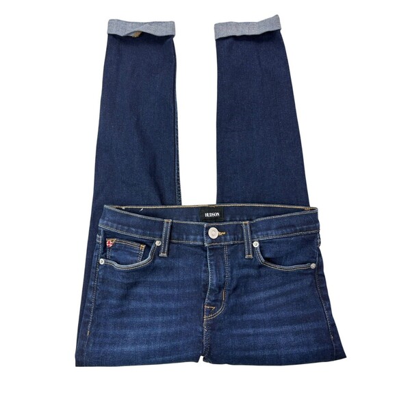 Hudson Harkin Super Skinny Cuffed Women's Size 28 Mid-Rise Jeans 24.5" Inseam - Picture 16 of 16